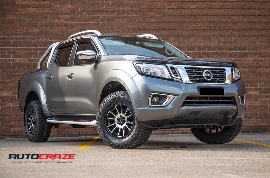 NISSAN NAVARA AR933 INTAKE GLOSS BLACK MACHINED